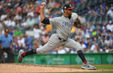 PITTSBURGH, PA – JULY 04: Steve Cishek #41 of the Chicago Cubs delivers a pitch in the ninth inning during the game against the Pittsburgh Pirates at PNC Park on July 4, 2019 in Pittsburgh, Pennsylvania. (Photo by Justin Berl/Getty Images)