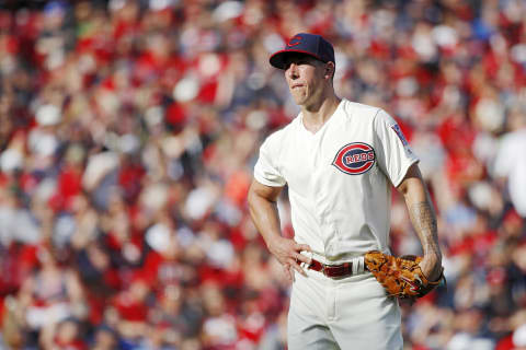 CINCINNATI, OH – JULY 06: Michael Lorenzen #21 of the Cincinnati Reds (Photo by Joe Robbins/Getty Images)