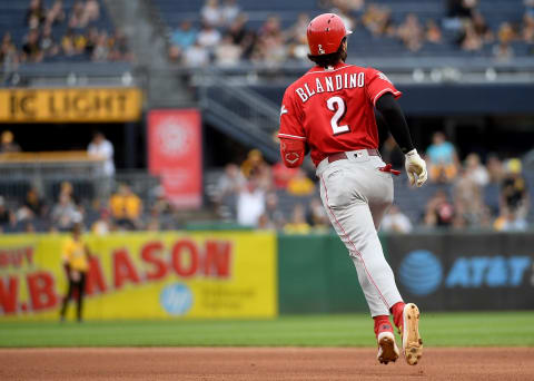 PITTSBURGH, PA – SEPTEMBER 29: Alex Blandino #2 of the Cincinnati Reds (Photo by Justin Berl/Getty Images)