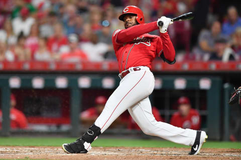 CINCINNATI, OH – SEPTEMBER 6: Phillip Ervin #6 of the Cincinnati Reds (Photo by Jamie Sabau/Getty Images)