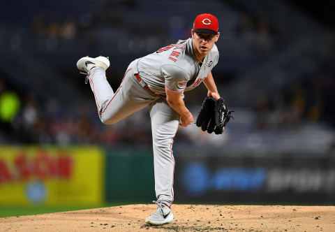 PITTSBURGH, PA – SEPTEMBER 27: Anthony DeSclafani #28 of the Cincinnati Reds (Photo by Joe Sargent/Getty Images)