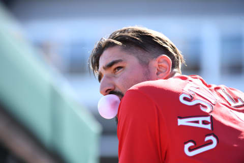 GOODYEAR, ARIZONA – FEBRUARY 24: Nick Castellanos #2 of the Cincinnati Reds (Photo by Norm Hall/Getty Images)