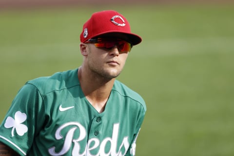 CINCINNATI, OH – JULY 18: Nick Senzel #15 of the Cincinnati Reds (Photo by Joe Robbins/Getty Images)