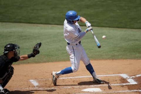 LOS ANGELES, CALIFORNIA – MAY 02: Matt McLain #1 of the UCLA Bruins. (Photo by Andy Bao/Getty Images)