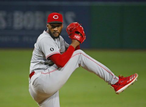 PITTSBURGH, PA – MAY 10: Amir Garrett #50 of the Cincinnati Reds in action. (Photo by Justin K. Aller/Getty Images)