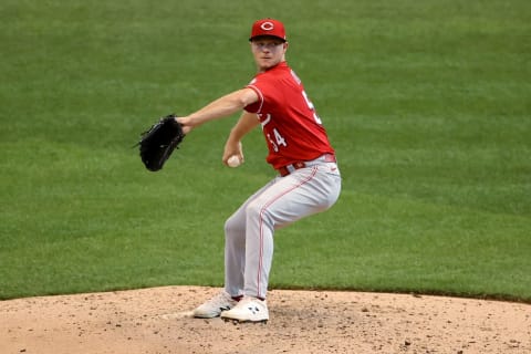MILWAUKEE, WISCONSIN – AUGUST 27: Sonny Gray #54 of the Cincinnati Reds pitches in the fourth inning. (Photo by Dylan Buell/Getty Images)