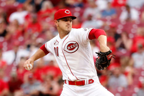 CINCINNATI, OH – JUNE 11: Tyler Mahle #30 of the Cincinnati Reds pitches. (Photo by Kirk Irwin/Getty Images)