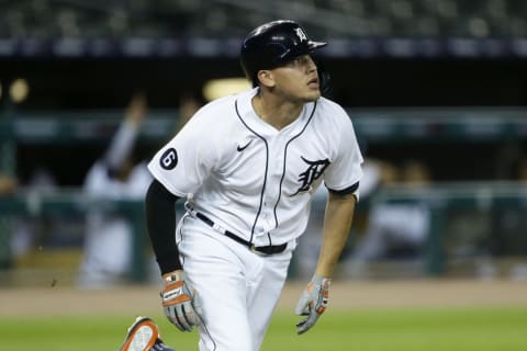 DETROIT, MI – JULY 29: JaCoby Jones #21 of the Detroit Tigers (Photo by Duane Burleson/Getty Images)