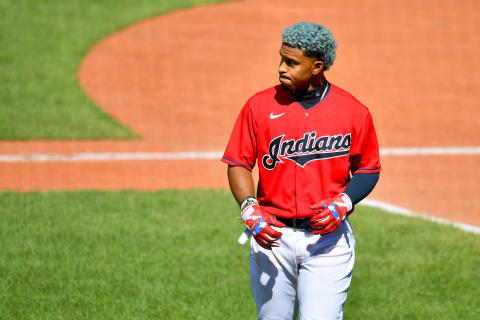 CLEVELAND, OHIO – JULY 26: Francisco Lindor #12 of the Cleveland Indians (Photo by Jason Miller/Getty Images)