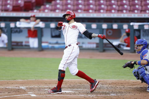 CINCINNATI, OH – JULY 28: Nick Castellanos #2 of the Cincinnati Reds (Photo by Joe Robbins/Getty Images)