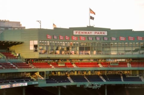 Nov 21, 2015; Boston, MA, USA; A general view of Fenway Park before the game between the Notre Dame Fighting Irish and the Boston College Eagles. Mandatory Credit: Matt Cashore-USA TODAY Sports