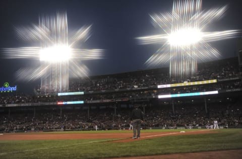 Oct 2, 2016; Boston, MA, USA; (EDITORS NOTE: a star filter used in the creation of this image) Boston Red Sox designated hitter 