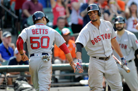 Boston Red Sox jersey 2014-present (Photo by Greg Fiume/Getty Images)