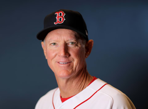 FORT MYERS, FLORIDA – FEBRUARY 19: Ron Roenicke #30 of the Boston Red Sox poses for a portrait during Boston Red Sox Photo Day at JetBlue Park at Fenway South on February 19, 2019 in Fort Myers, Florida. (Photo by Elsa/Getty Images)