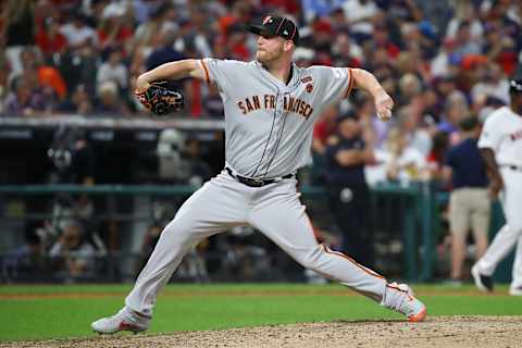 CLEVELAND, OHIO – JULY 09: Will Smith #13 of the San Francisco Giants participates in the 2019 MLB All-Star Game at Progressive Field on July 09, 2019 in Cleveland, Ohio. (Photo by Gregory Shamus/Getty Images)