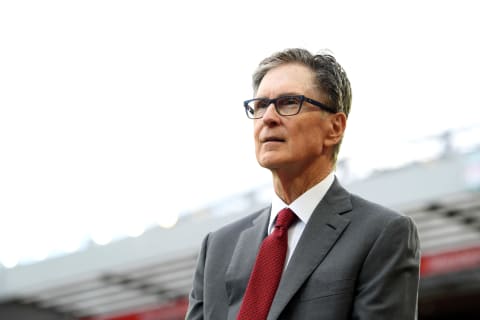 LIVERPOOL, ENGLAND – AUGUST 09: John W. Henry, owner of Liverpool ahead of the Premier League match between Liverpool FC and Norwich City at Anfield on August 09, 2019 in Liverpool, United Kingdom. (Photo by Michael Regan/Getty Images)