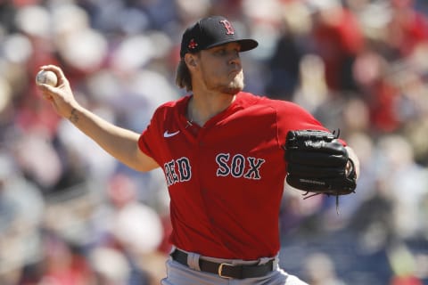 CLEARWATER, FLORIDA – MARCH 07: Tanner Houck #89 of the Boston Red Sox (Photo by Michael Reaves/Getty Images)