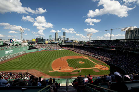 BOSTON, MA – SEPTEMBER 6: A general view during a game between the Boston Red Sox and the Tampa Bay Rays on September 6, 2021 at Fenway Park in Boston, Massachusetts. (Photo by Billie Weiss/Boston Red Sox/Getty Images)