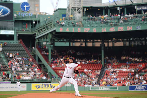 BOSTON, MA – MAY 28: Josh Winckowski #73 of the Boston Red Sox pitches in the first inning against the Baltimore Orioles at Fenway Park on May 28, 2022 during game two of a double header in Boston, Massachusetts. (Photo by Kathryn Riley/Getty Images)