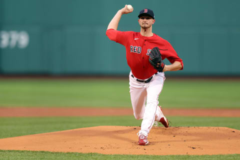 BOSTON, MASSACHUSETTS – JUNE 01: Starting pitcher Garrett Whitlock #72 of the Boston Red Sox throws against the Cincinnati Reds during the first inning at Fenway Park on June 01, 2022 in Boston, Massachusetts. (Photo by Maddie Meyer/Getty Images)