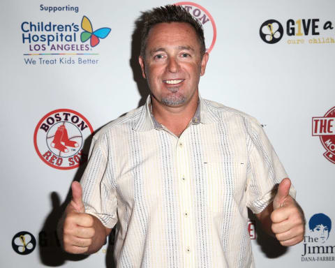 CULVER CITY, CA – JANUARY 16: Former professional baseball player Kevin Millar attends a Red Sox charity event to benefit The Jimmy Fund, Children’s Hospital LA’s Cancer Researchers & G1VE A BUCK Fund at The Garage on Motor on January 16, 2015 in Culver City, California. (Photo by Imeh Akpanudosen/Getty Images for M4PR)