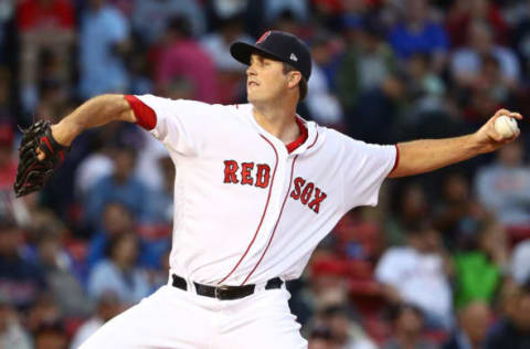 BOSTON, MA – JUNE 27: Drew Pomeranz #31 of the Boston Red Sox delivers in the first inning of a game against the Minnesota Twins at Fenway Park on June 27, 2017 in Boston, Massachusetts. (Photo by Adam Glanzman/Getty Images)