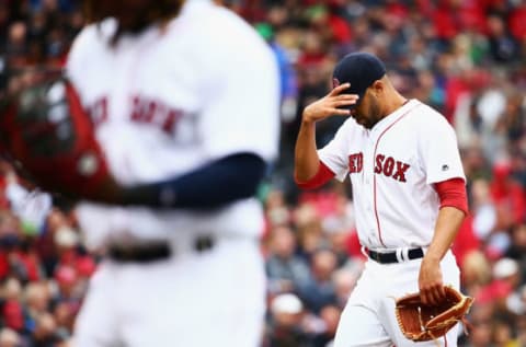 BOSTON, MASSACHUSETTS – APRIL 11: David Price (Photo by Maddie Meyer/Getty Images)