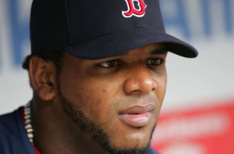 NEW YORK – APRIL 28: Wily Mo Pena (Photo by Chris Trotman/Getty Images)