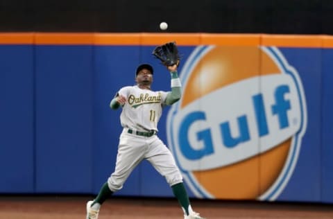 NEW YORK, NY – JULY 21: Rajai Davis (Photo by Elsa/Getty Images)