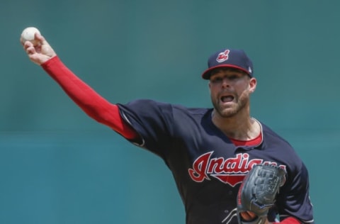 CLEVELAND, OH – JULY 23: Corey Kluber (Photo by Ron Schwane/Getty Images)