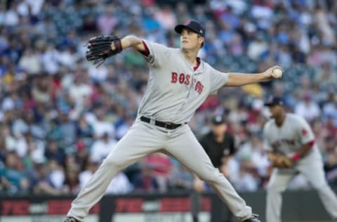 SEATTLE, WA – JULY 25: Starter Drew Pomeranz (Photo by Stephen Brashear/Getty Images)