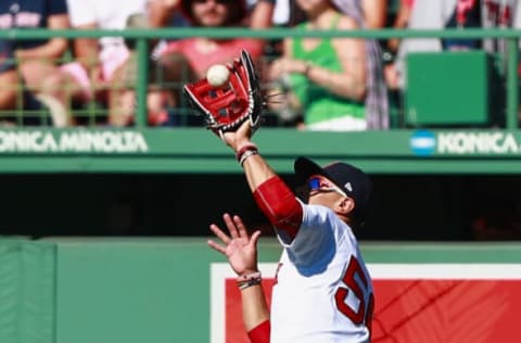 BOSTON, MA – JULY 30: Mookie Betts (Photo by Omar Rawlings/Getty Images)