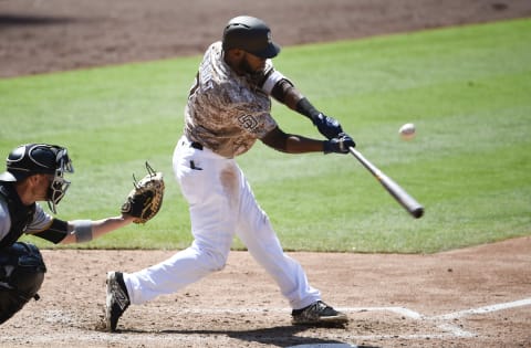 SAN DIEGO, CA – JULY 30: Manuel Margot (Photo by Denis Poroy/Getty Images)