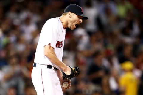 BOSTON, MA – AUGUST 1: Chris Sale (Photo by Maddie Meyer/Getty Images)