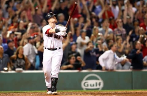 BOSTON, MA – AUGUST 1: Christian Vazquez (Photo by Maddie Meyer/Getty Images)