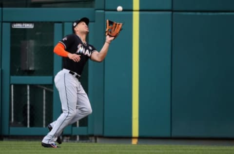 WASHINGTON, DC – AUGUST 08: Giancarlo Stanton (Photo by Rob Carr/Getty Images)