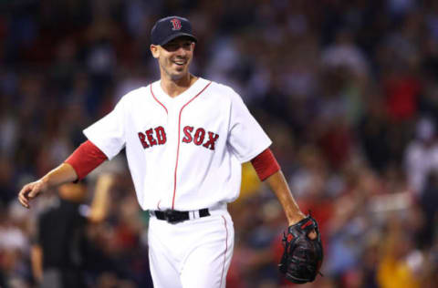 BOSTON, MA – AUGUST 15: Rick Porcello (Photo by Maddie Meyer/Getty Images)