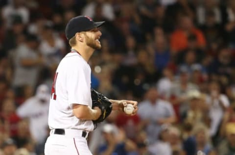 BOSTON, MA – AUGUST 19: Chris Sale (Photo by Adam Glanzman/Getty Images)