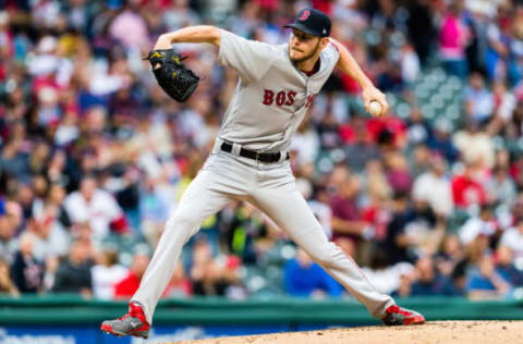 CLEVELAND, OH – AUGUST 24: Starter Chris Sale (Photo by Jason Miller/Getty Images)