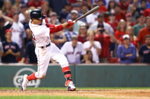 BOSTON, MA – AUGUST 16: Mookie Betts (Photo by Maddie Meyer/Getty Images)