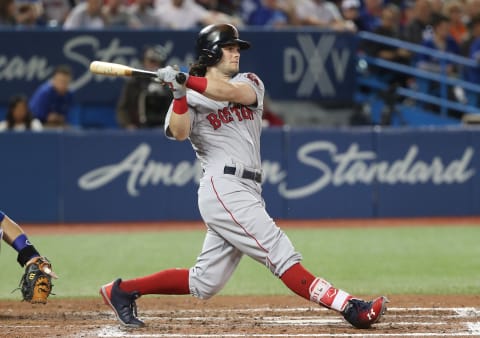 TORONTO, ON – AUGUST 29: Andrew Benintendi (Photo by Tom Szczerbowski/Getty Images)