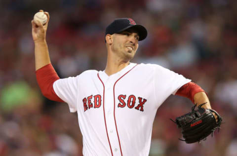 BOSTON, MA – SEPTEMBER 04: Rick Porcello (Photo by Adam Glanzman/Getty Images)