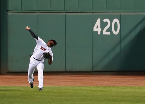 BOSTON, MA – SEPTEMBER 05: Jackie Bradley Jr. (Photo by Omar Rawlings/Getty Images)