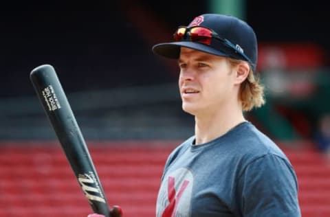 BOSTON, MA – SEPTEMBER 08: Brock Holt (Photo by Omar Rawlings/Getty Images)