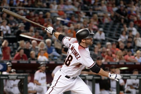 PHOENIX, AZ – SEPTEMBER 27: J.D. Martinez (Photo by Jennifer Stewart/Getty Images)