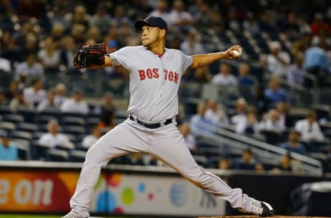 NEW YORK, NY – SEPTEMBER 28: Eduardo Rodriguez (Photo by Al Bello/Getty Images)