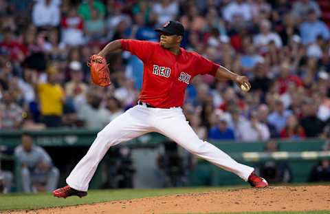 BOSTON, MA – JUNE 17: Roenis Elias (Photo by Rich Gagnon/Getty Images)