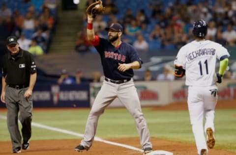 ST. PETERSBURG, FL – JULY 7: Mitch Moreland (Photo by Joseph Garnett Jr./Getty Images)