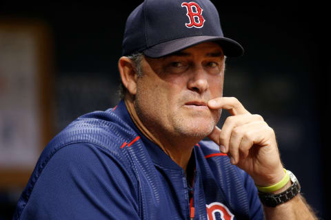 ST. PETERSBURG, FL – SEPTEMBER 15: Manager John Farrell (Photo by Brian Blanco/Getty Images)