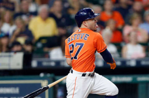 HOUSTON, TX – SEPTEMBER 15: Jose Altuve (Photo by Bob Levey/Getty Images)